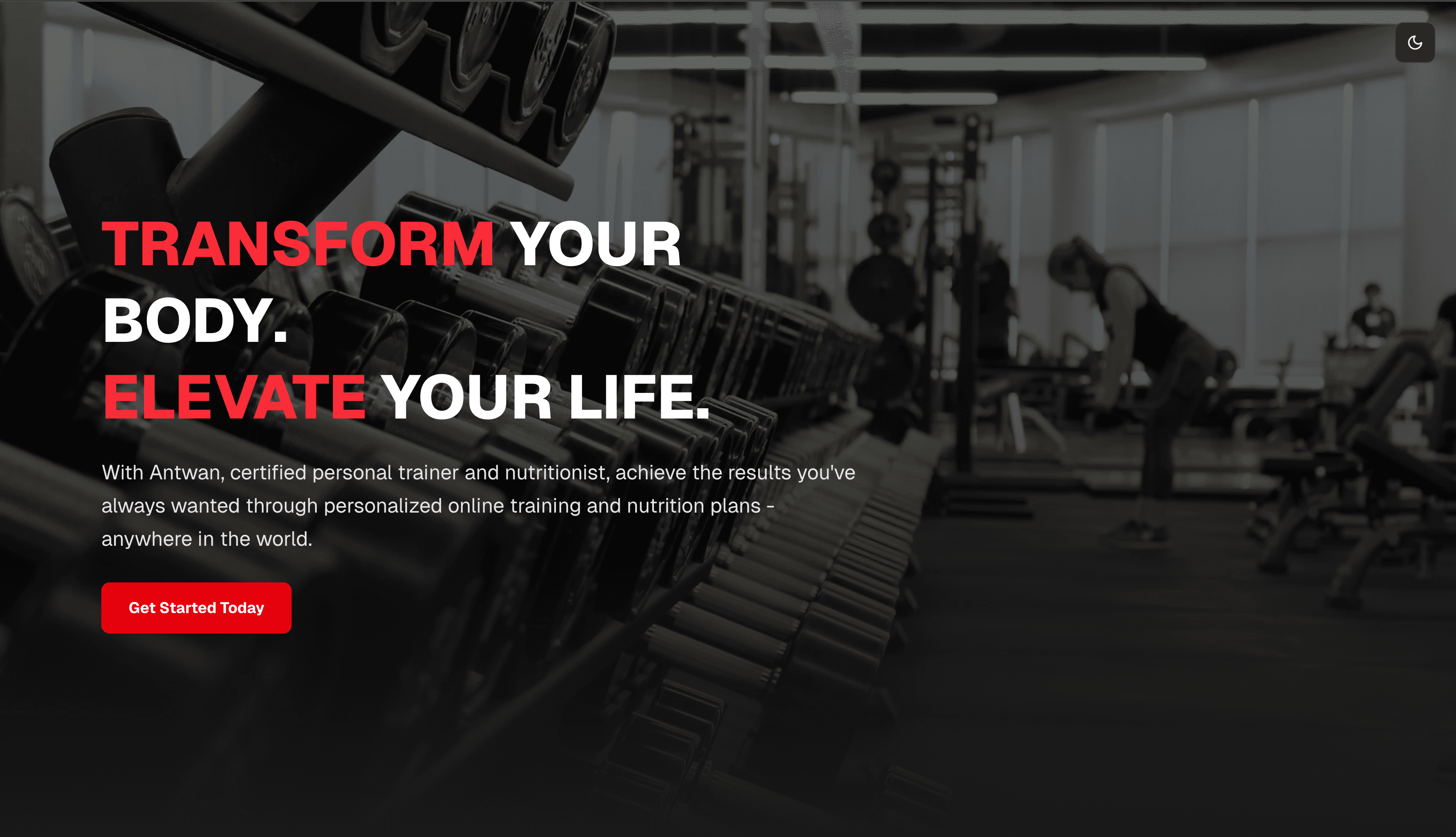 AntwanFit screenshot